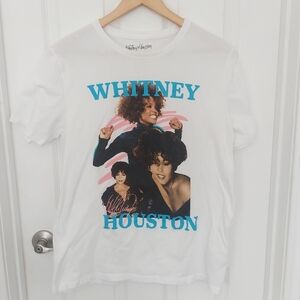 Whitney Houston Graphic T-Shirt Large